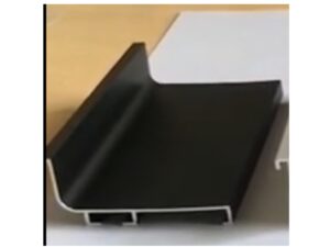 Trebol matte black L-shaped gola- 7279BK