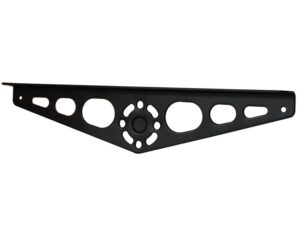 Kit negro para soporte de tablilla en ángulo Mobile para perfil esctructural ovalado. Incluye 2 soportes y tornillos - KMCSEU14NG