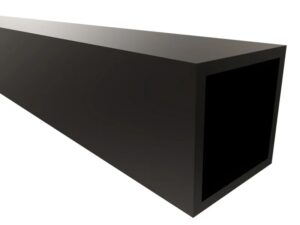 Perfil cubo estructural principal negro de 9 ft 10 in - PERALM110